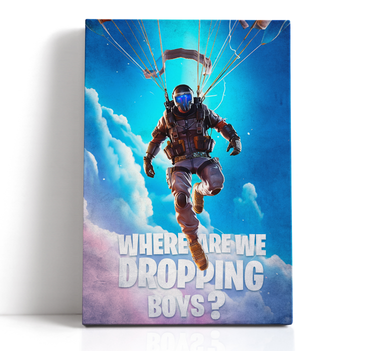Where are we dropping framed gaming wall art - TenStickers
