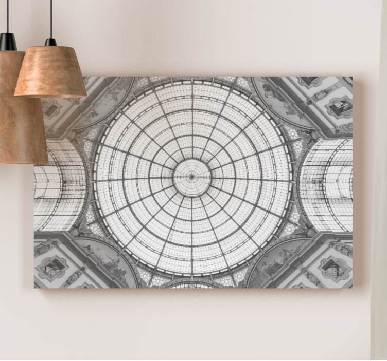 Abstract wall art 1 geometric ceiling art - TenStickers