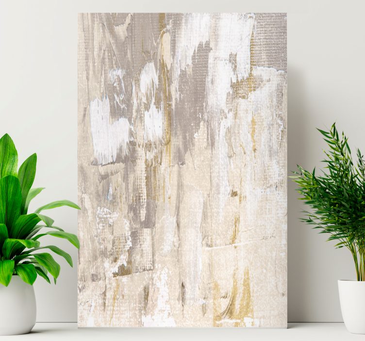 Abstract wall art 1 modern textured canvas - TenStickers