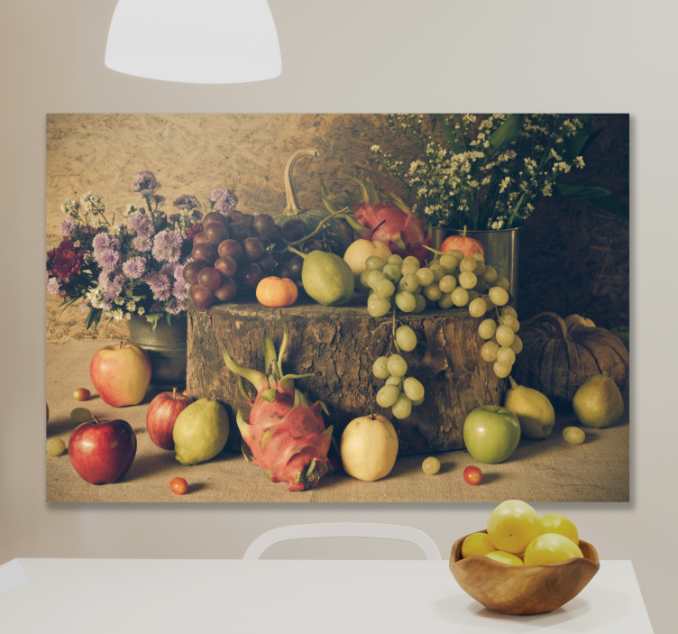Different fruits Kitchen wall print - TenStickers
