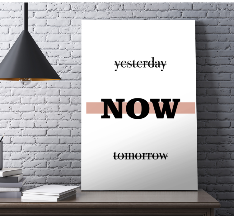 Inspire your space quote canvas - TenStickers