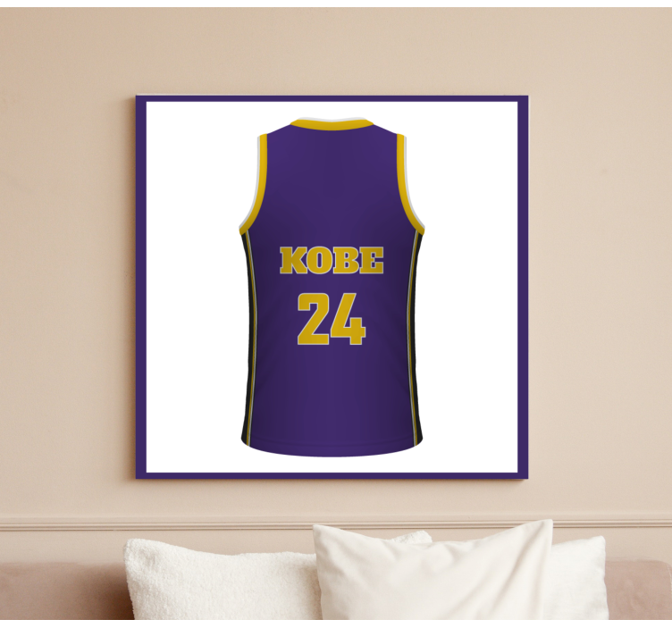 Kobe Bryant cool lakers teen canvas prints - TenStickers