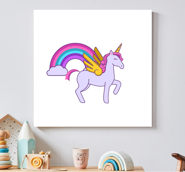 Unicorn pictures framed magical unicorn fantasy - TenStickers