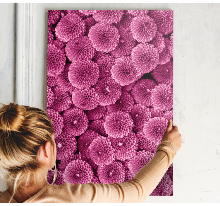 Vibrant Floral Patterns Flowers  canvas - TenStickers