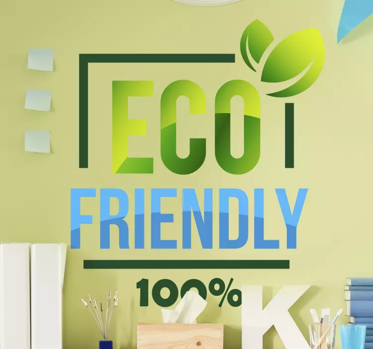 100% Eco Friendly wall sticker - TenStickers