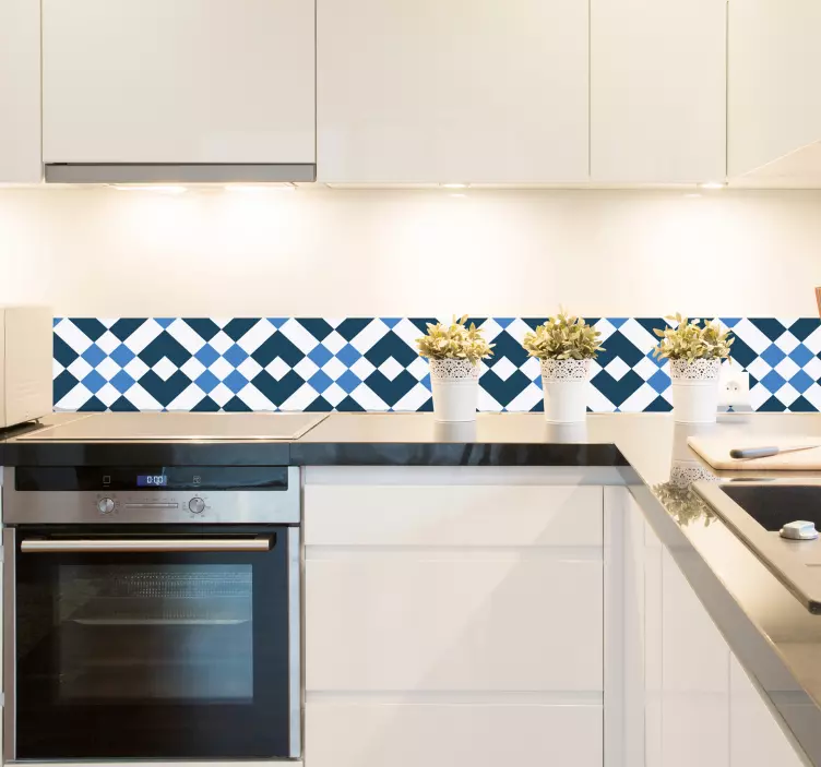 Lisbon Style Tile Border Sticker - TenStickers
