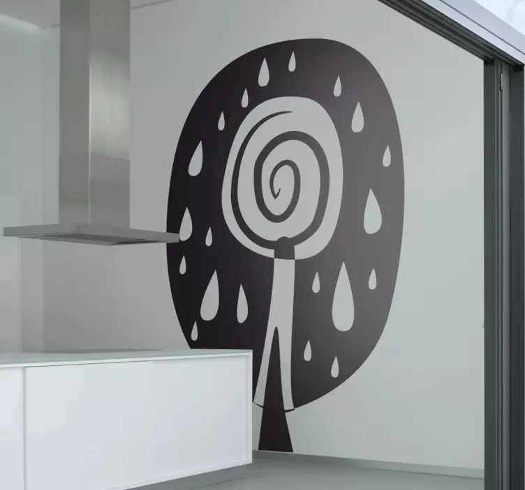 African Tree Wall Sticker - TenStickers