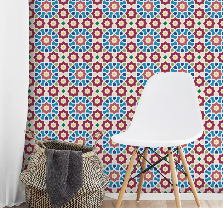 Arabic hydraulic  wallpaper stikcer - TenStickers