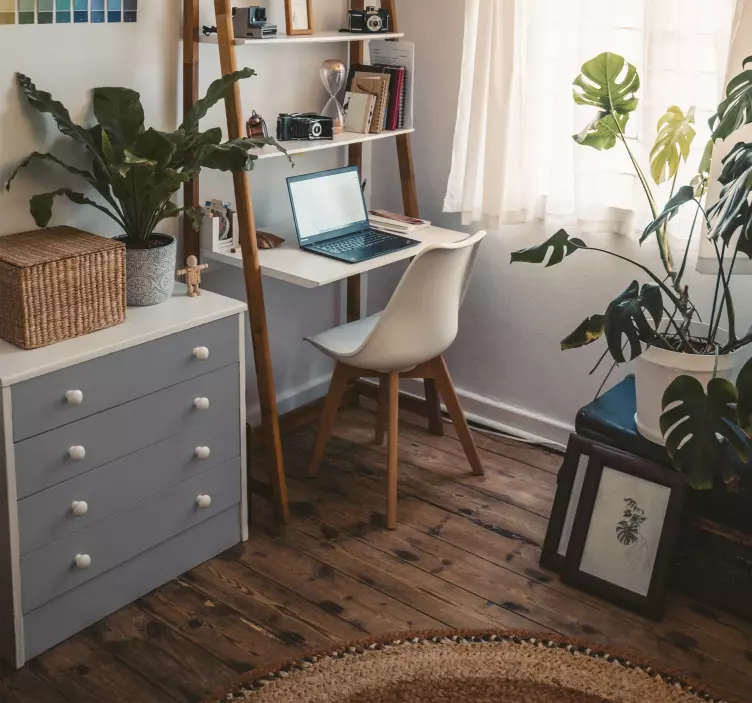 Gray furniture viyl decal   - TenStickers