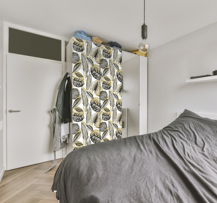 Elegant Tropical Plants furniture decal   - TenStickers