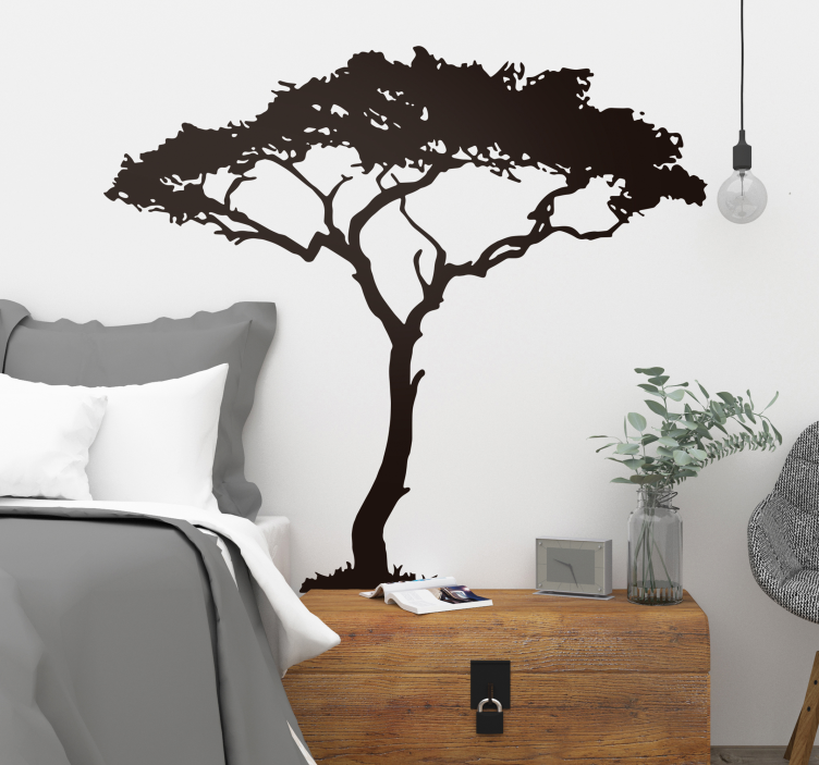 Africa tree tree wall sticker - TenStickers