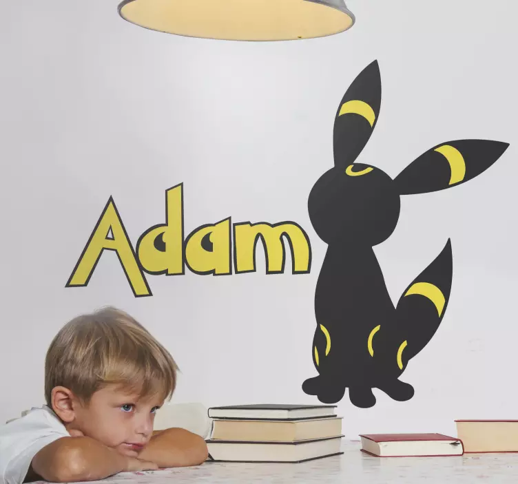 Anime pokemon illustration sticker - TenStickers