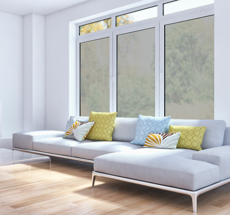 Basic translucent window sticker - TenStickers