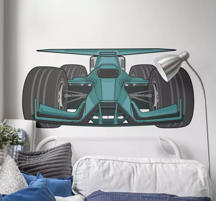 Bolide illustration car sticker - TenStickers