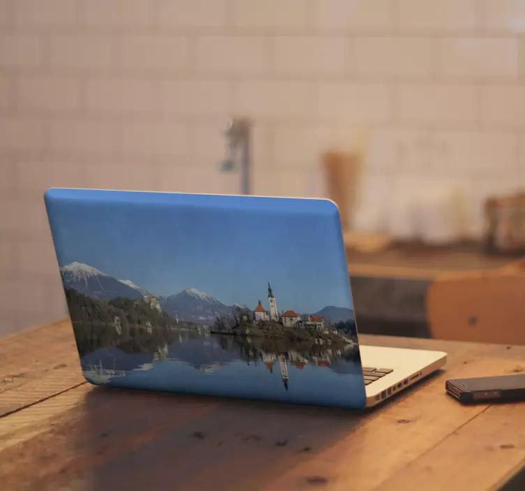 Alpine landscape laptop skin - TenStickers