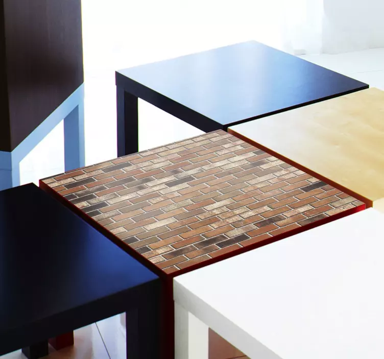 Brick Texture LACK Decal - TenStickers