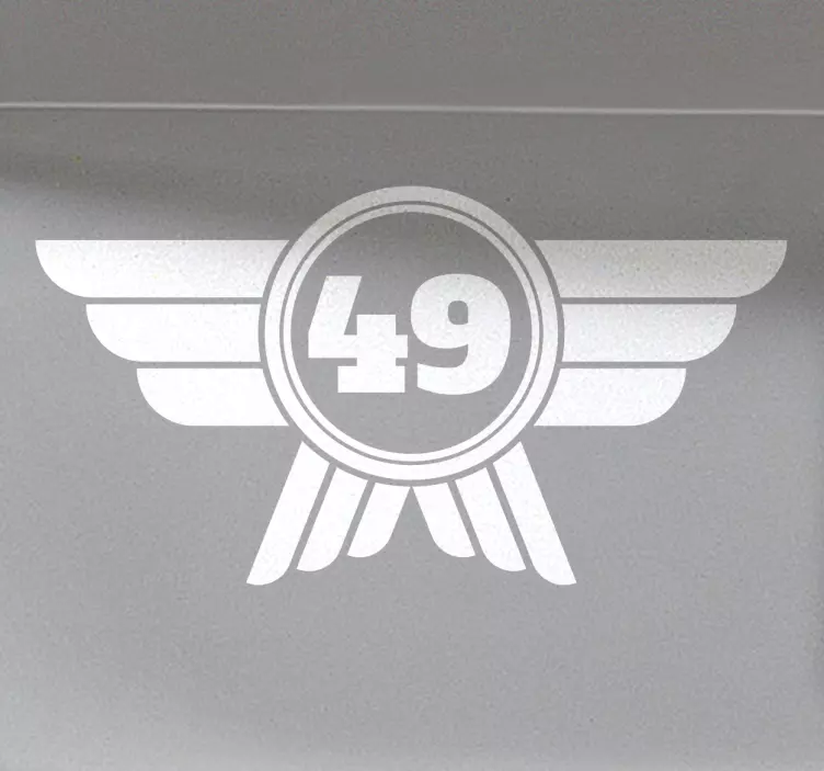 Classic Car vinyl Sticker - TenStickers