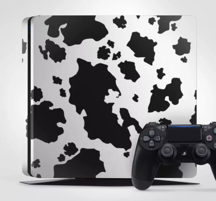 Cow Pattern Cover PS4 skin - TenStickers