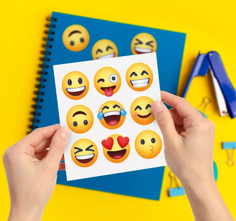 Emojis sticker for decoration - TenStickers