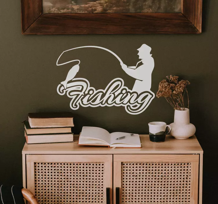 Fishing & Hunting animal wall decal - TenStickers