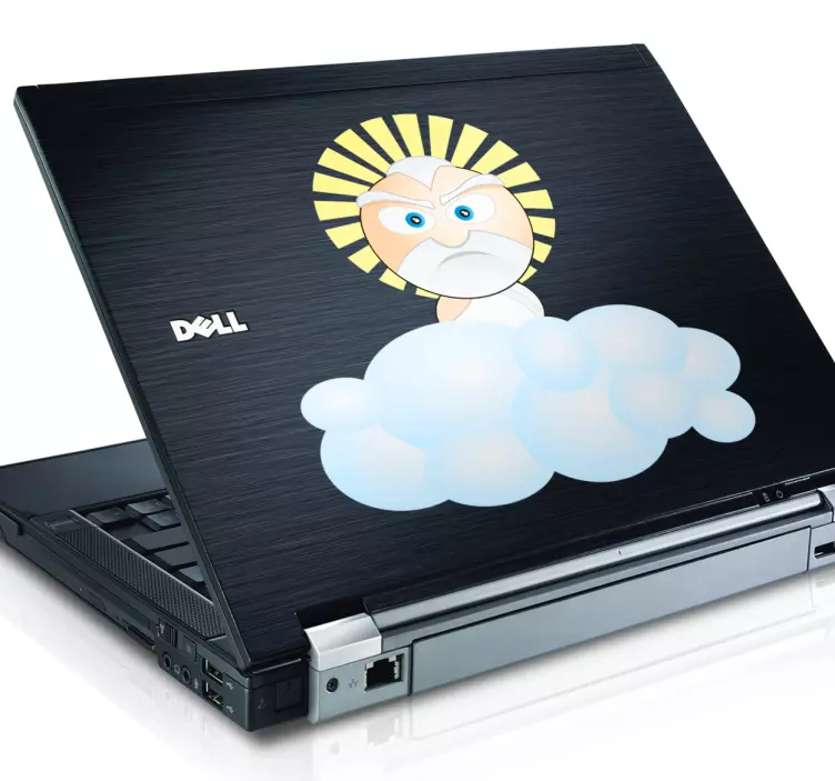 God Laptop Sticker - TenStickers