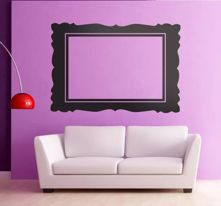 Horizontal Frame Decorative Sticker - TenStickers