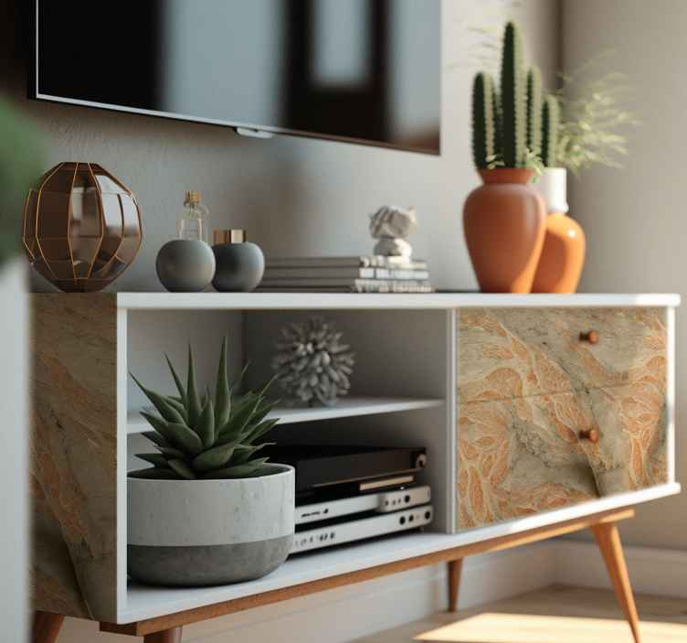 Ibiza marble furniture decal  - TenStickers
