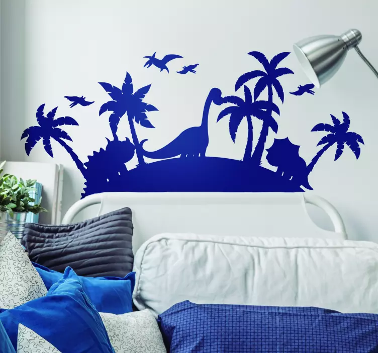 Jurassic Parc animal wall sticker - TenStickers