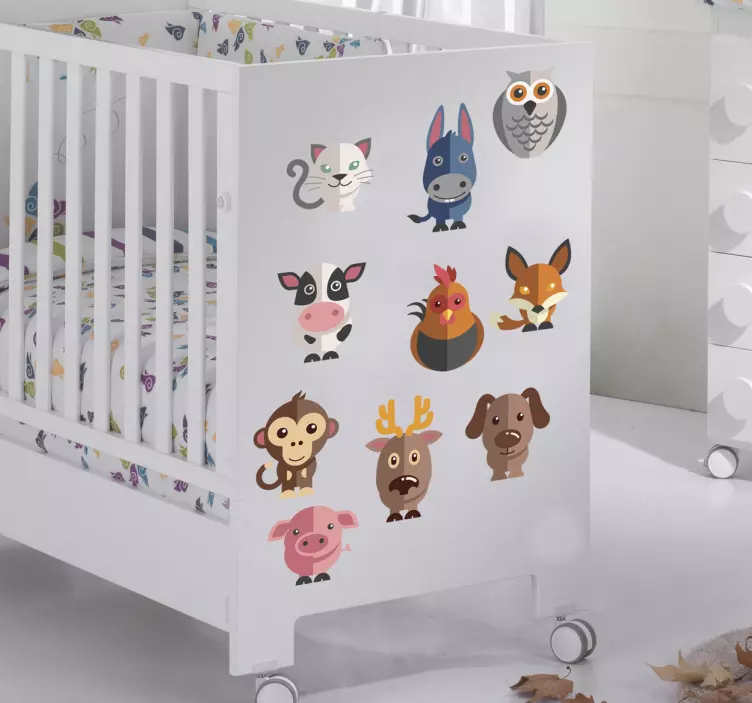 Kids Animal Decal Collection - TenStickers