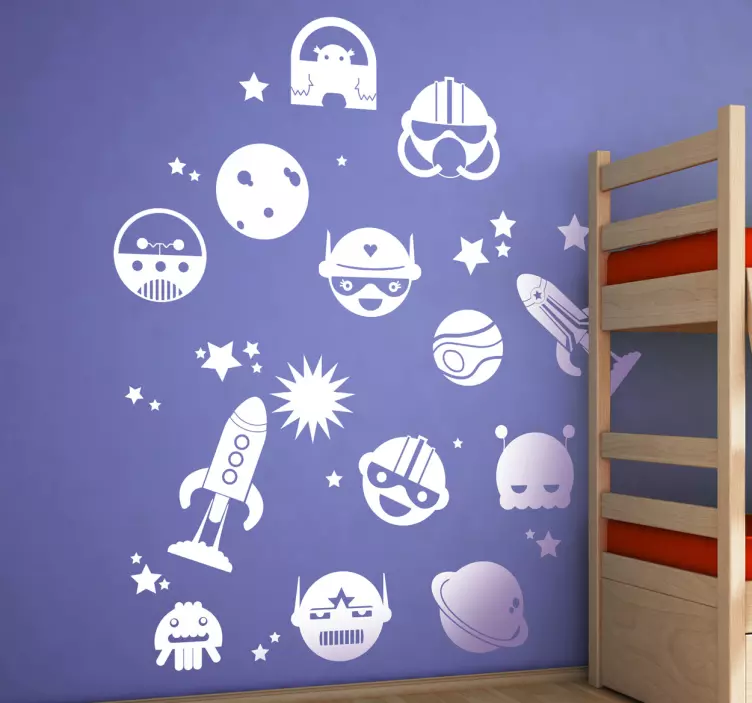 Kids Space Decal Collection - TenStickers
