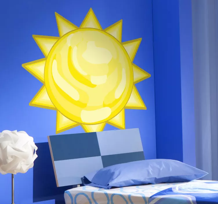 Kids Stickers Sun - TenStickers