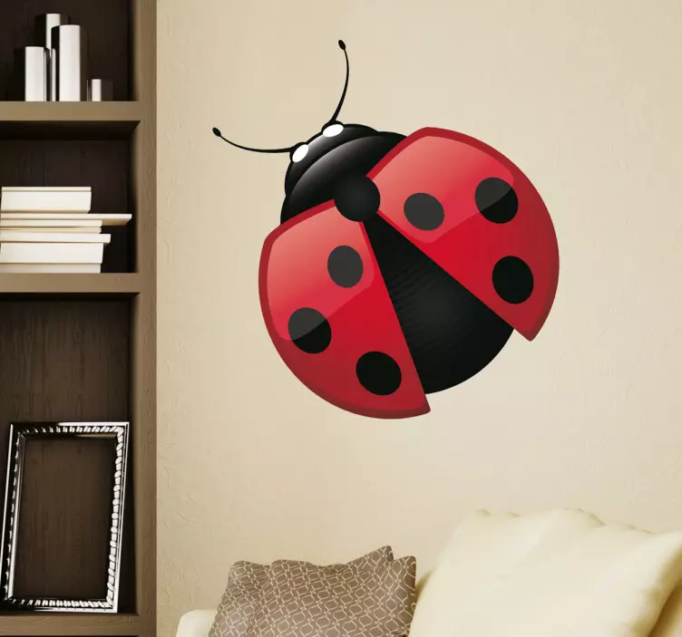 Ladybug Decal - TenStickers