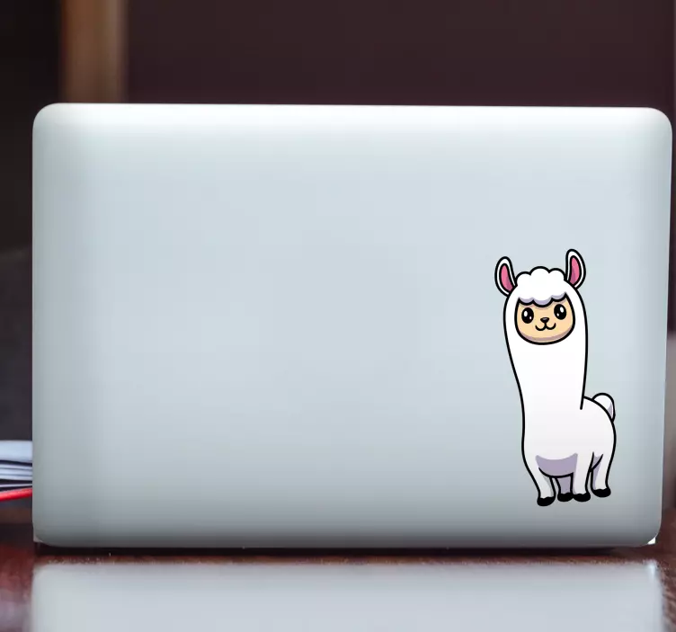 Laptop sticker cute animated creature - TenStickers