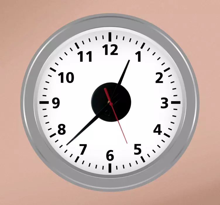 Lounge Clock Sticker for you - TenStickers