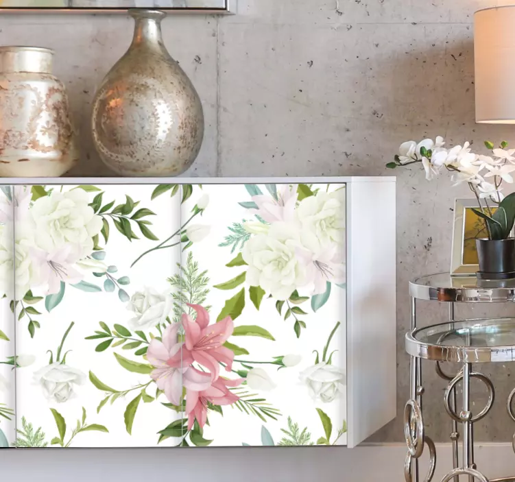 Minimalistic realistic garden furniture sticker - TenStickers