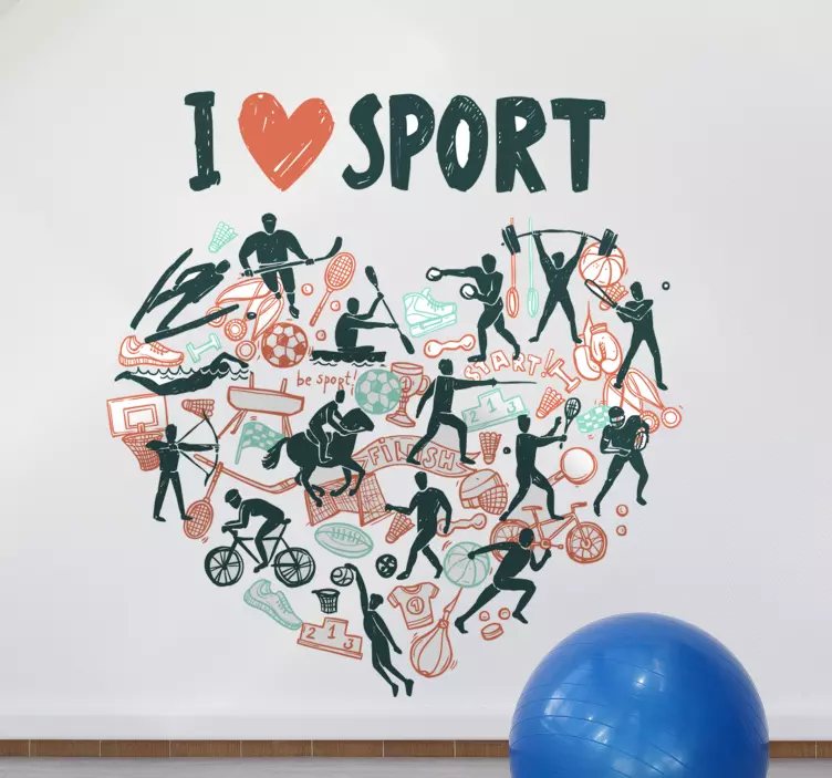 Olympic sports Olympic sports sticker - TenStickers