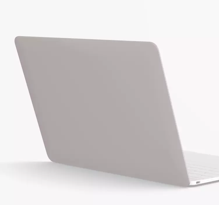 Pastel Grey Skin For Laptop - TenStickers