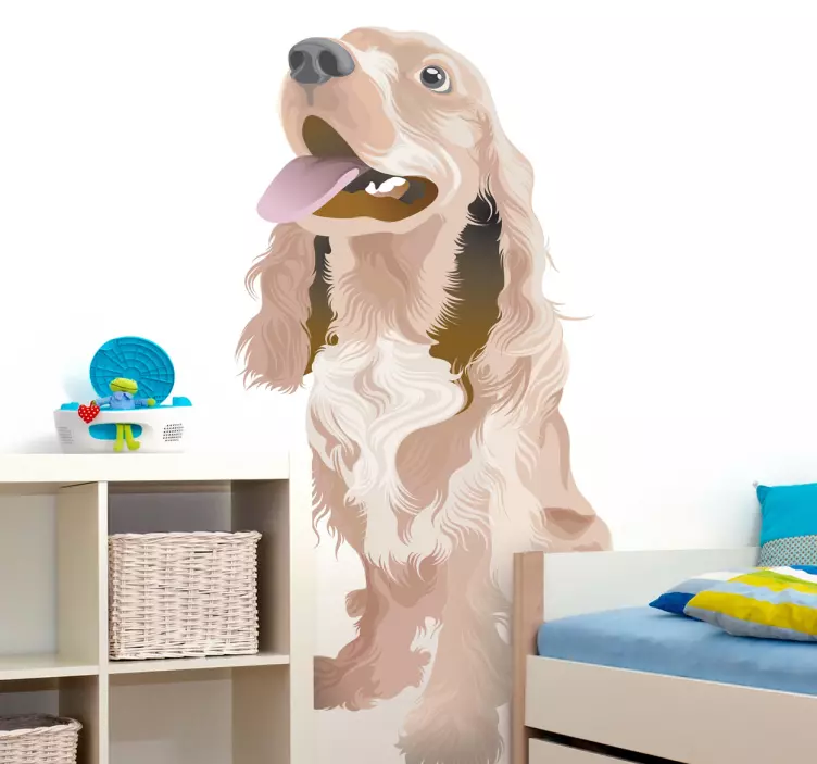 Pet Dog Kids Wall Sticker - TenStickers
