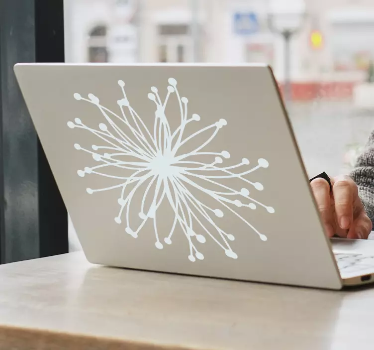 Pop Nuclear Laptop Sticker - TenStickers