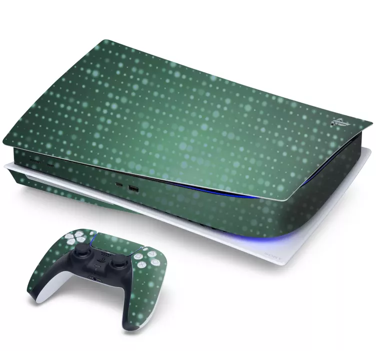 Ps5 skin with spotted surface design - TenStickers