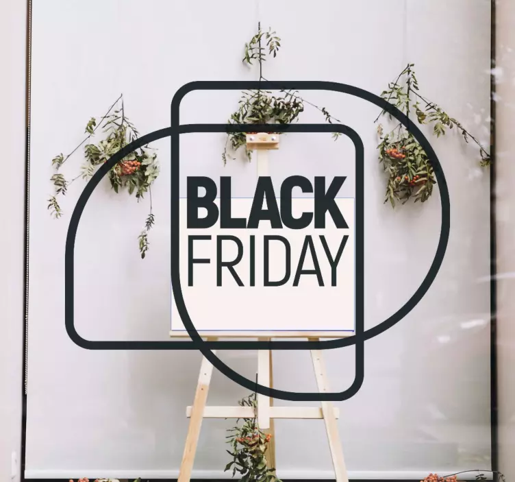 Sale Announcement Text shop window sticker - TenStickers