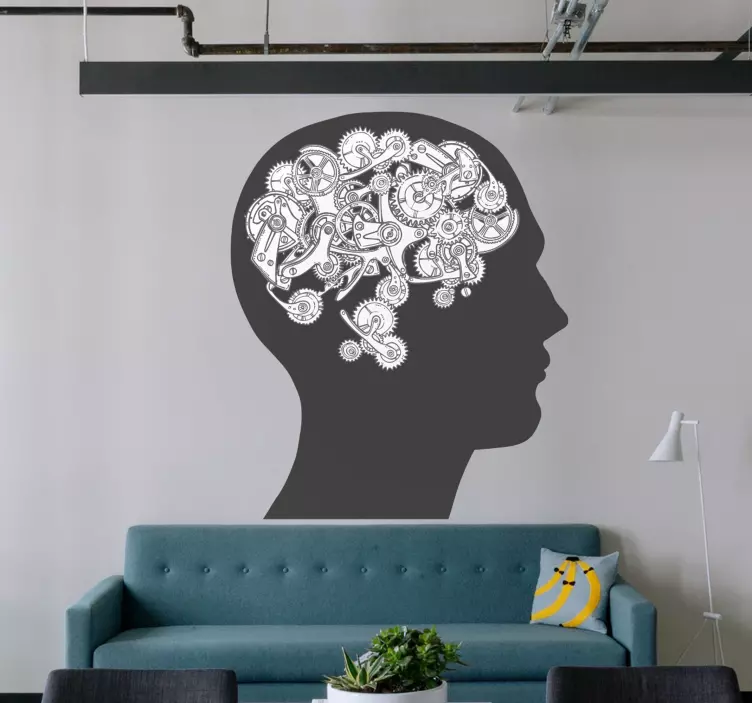 Science stickers inspired by cognitive mechanisms - TenStickers