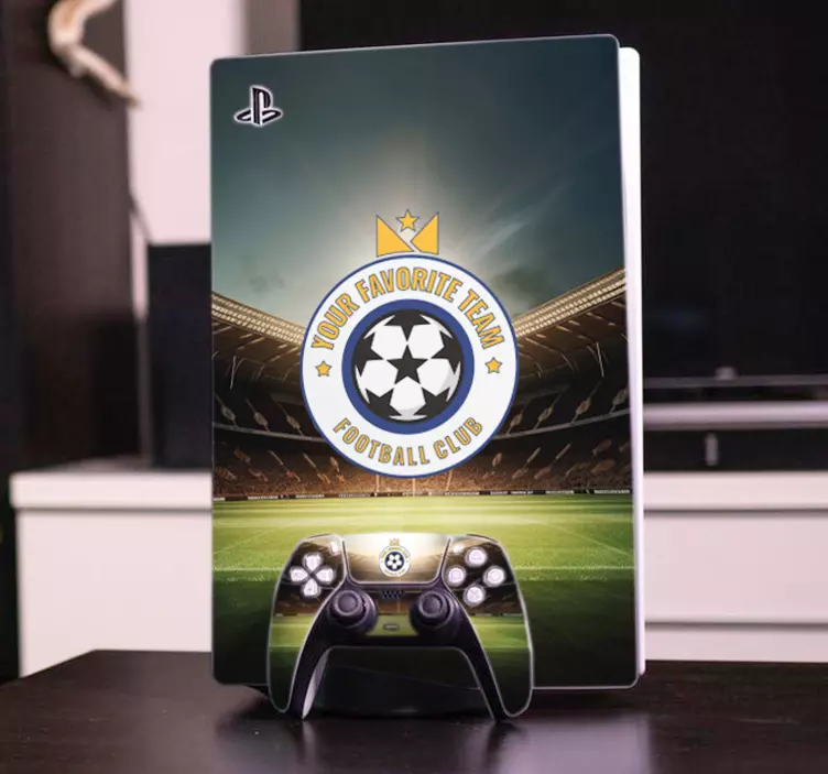 Soccer Stadium PlayStation sticker - TenStickers