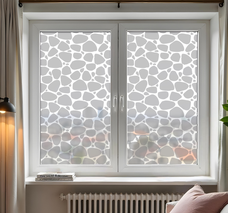 stones silhouettes window sticker - TenStickers