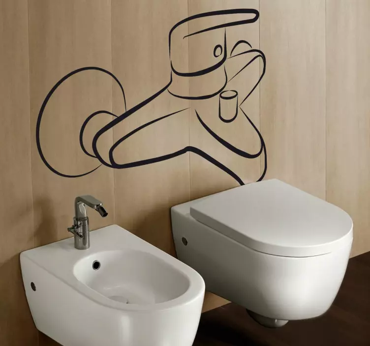 Tap Wall Sticker - TenStickers