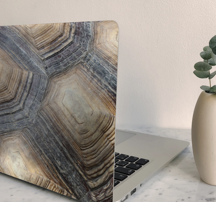 Tortoise Shell Pattern laptop skin - TenStickers