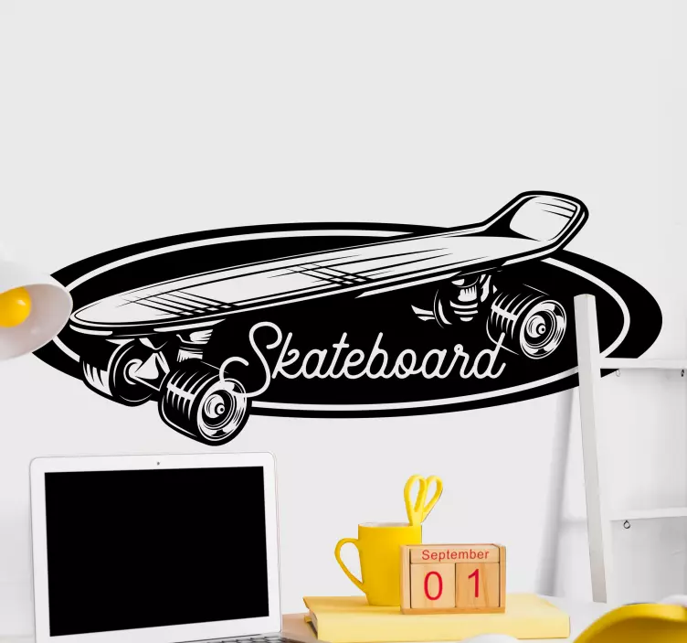 Video game sticker skateboard design - TenStickers