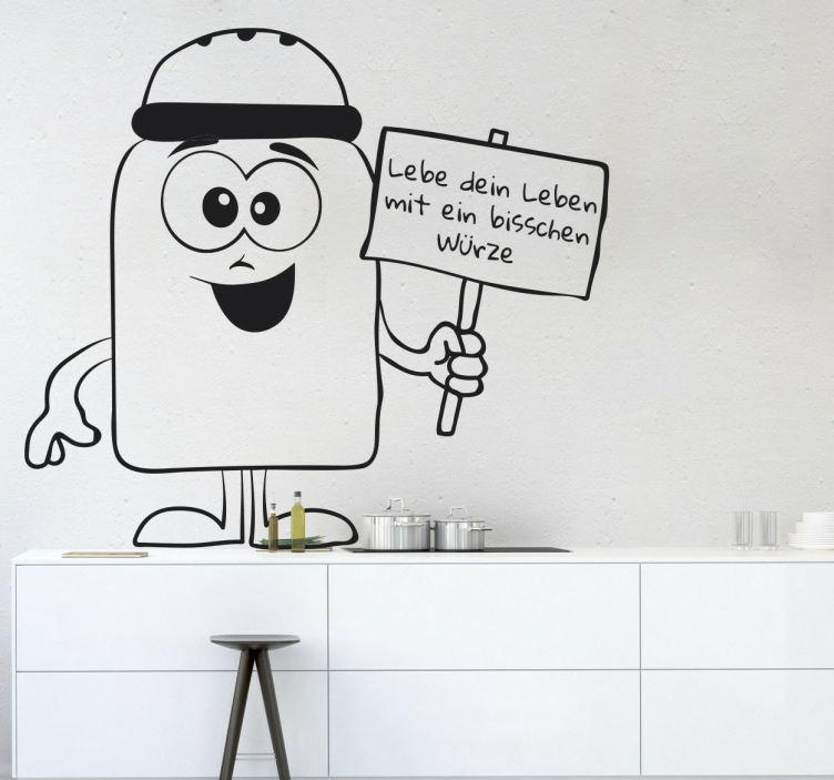 Vinilo decorativo vida especias DE germany sticker - TenStickers
