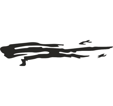 Car sticker abstract fluid splashes design - TenStickers