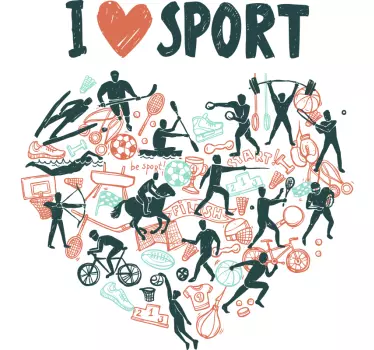 Olympic sports Olympic wall decal - TenStickers